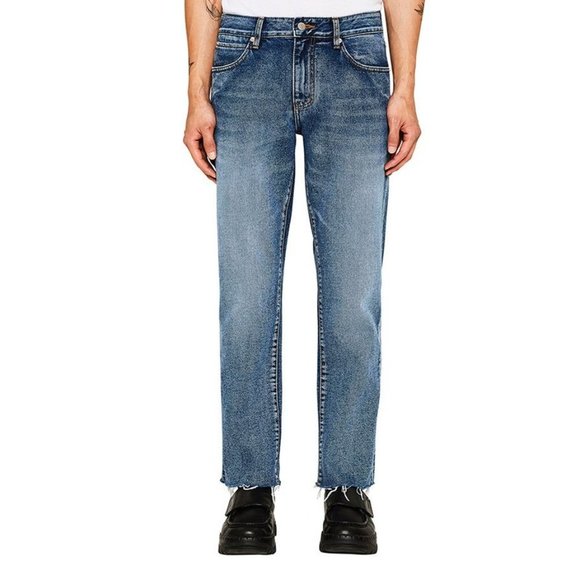 Lab 101 Other - New - Lab 101 - John Crop Ozone Stone Slim Straight Denim Jean - Size 34 (36x29)